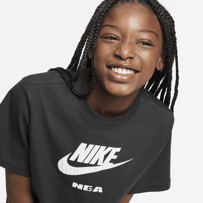 big girls nike tee make it don't fake it belk